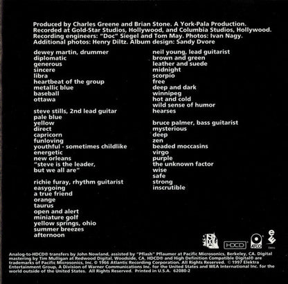 Buffalo Springfield - Buffalo Springfield (HDCD) | Near Mint (NM) Near Mint (NM)--