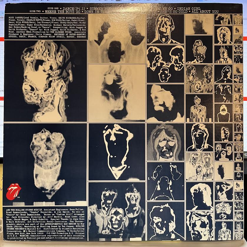 The Rolling Stones - Emotional Rescue *POSTER* | Near Mint (NM) Excellent+ (EX+)-