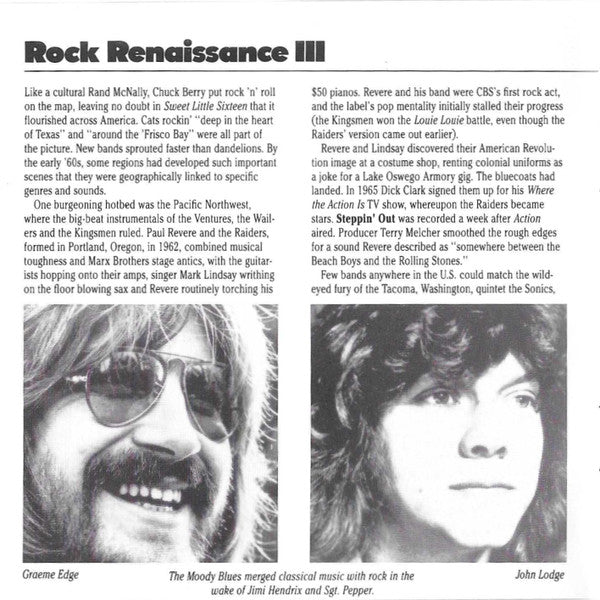 Various - Classic Rock - Rock Renaissance III *CD* | Near Mint (NM) Near Mint (NM)-