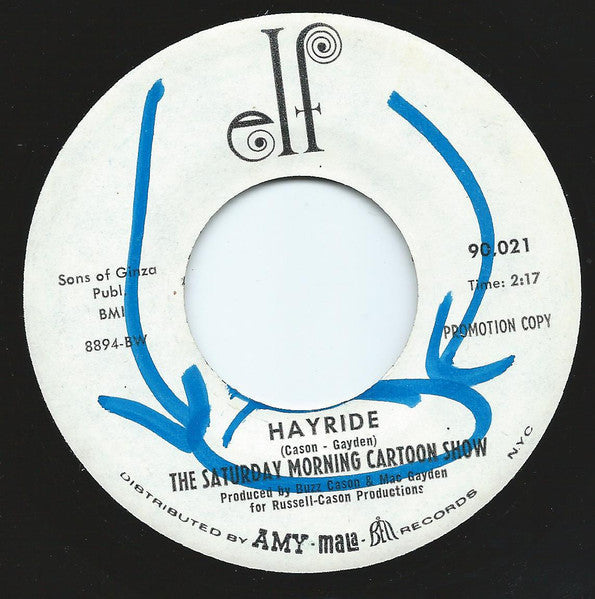 The Saturday Morning Cartoon Show - Hayride (7" VINYL) | Near Mint (NM or M-) Generic--