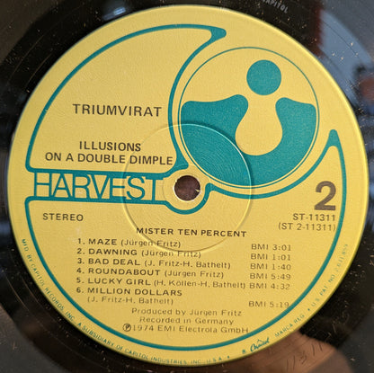 Triumvirat - Illusions On A Double Dimple (VINYL) | Near Mint (NM) Excellent+ (EX+)-