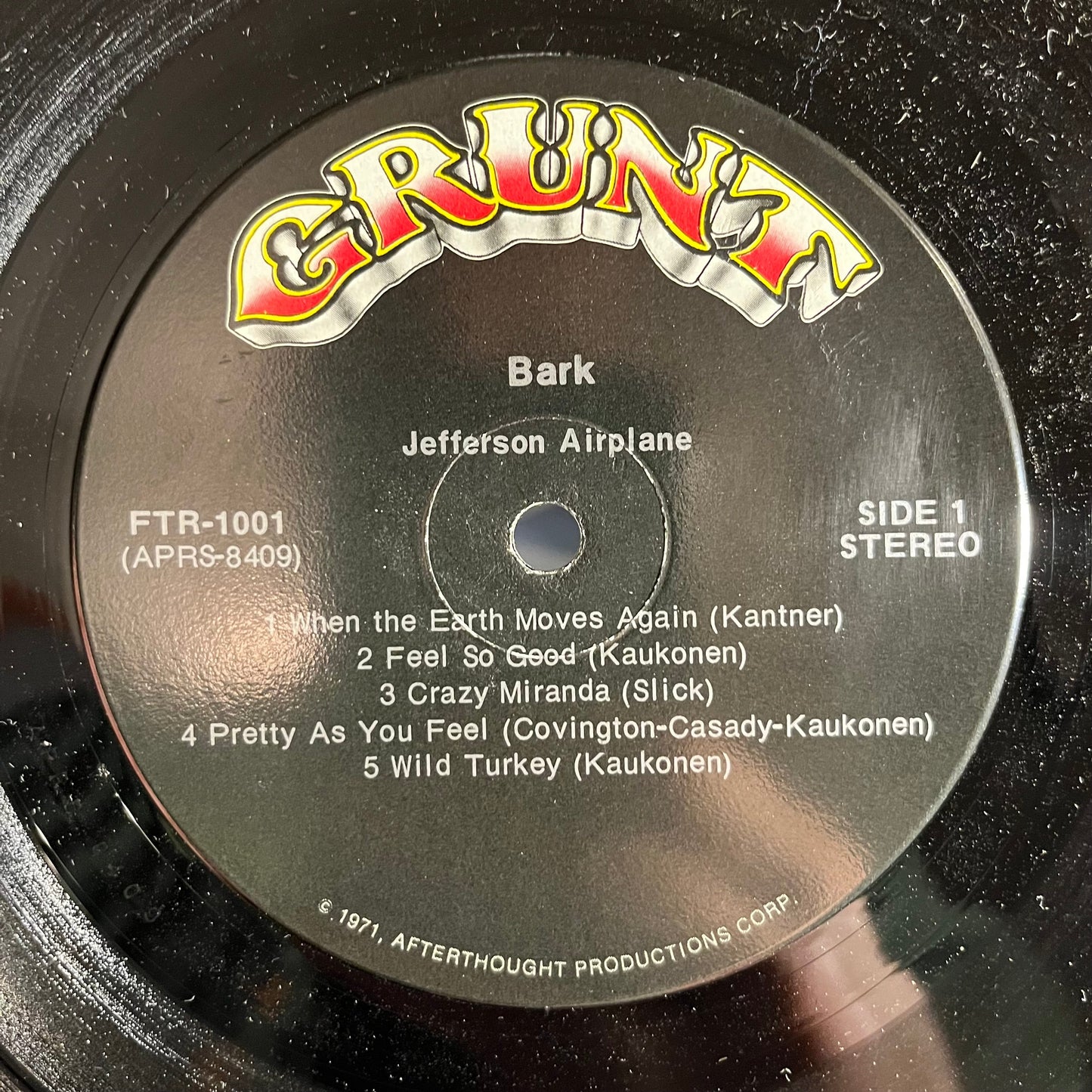 Jefferson Airplane - Bark *PAPER BAG* | Near Mint (NM) Near Mint (NM)-