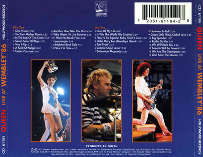 Queen - Live At Wembley '86 (2xCD) | Near Mint (NM) Excellent+ (EX+)--