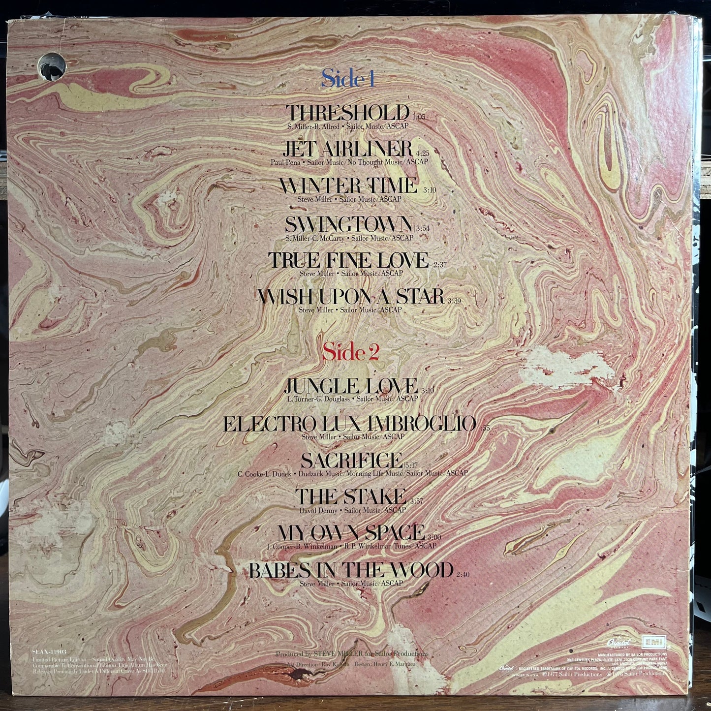 Steve Miller Band - Book Of Dreams (VINYL) | Near Mint (NM) Near Mint (NM)-