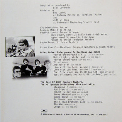 The Velvet Underground - The Best Of The Velvet Underground (CD) | Near Mint (NM) Near Mint (NM)--