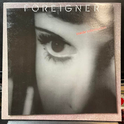 Foreigner - Inside Information (VINYL) | Near Mint (NM) Excellent (EX)-