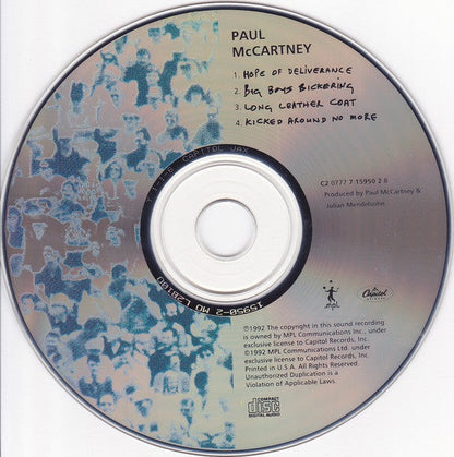 Paul McCartney - Hope Of Deliverance (CD) | Near Mint (NM) Near Mint (NM)-