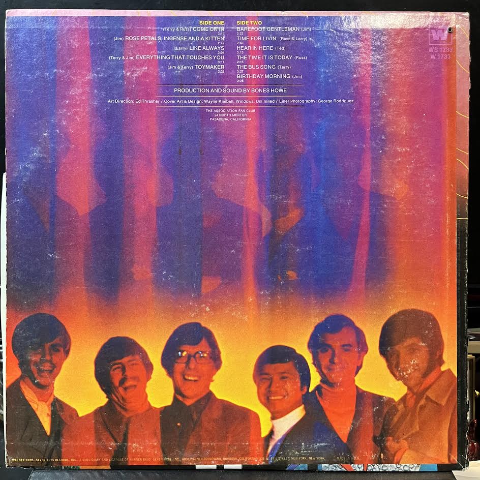 The Association (2) - Birthday (VINYL) | Near Mint (NM) Excellent (EX)-