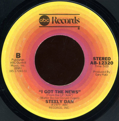 Steely Dan - Peg (7" VINYL) | Near Mint (NM) Near Mint (NM)-