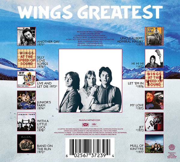 Wings (2) - Wings Greatest (CD) | Near Mint (NM) Near Mint- (NM-)-