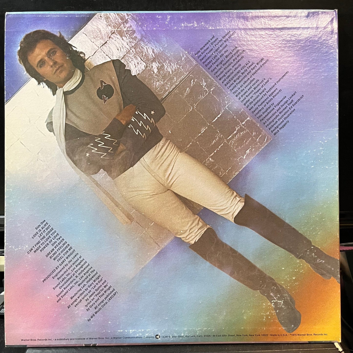 Gary Wright - The Dream Weaver (VINYL LP WARNER BROS. BS 2868 1975) | Near Mint (NM or M-) Excellent (EX)--