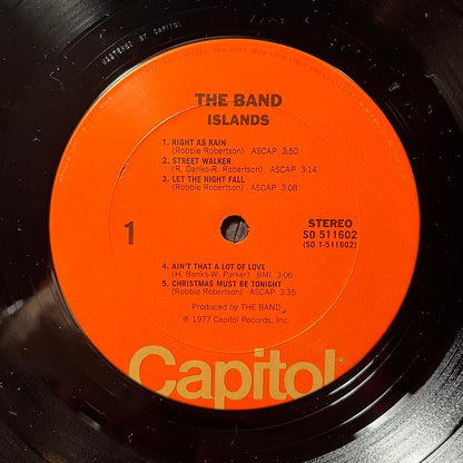 The Band - Islands (VINYL) | Near Mint (NM) Very Good Plus (VG+)-
