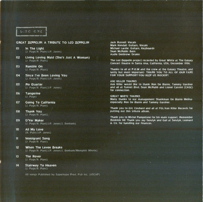 Great White - A Double Dose (2x CD Deadline Music ‎– CLP 1381-2) | USED Near Mint (NM or M-) Near Mint (NM)--