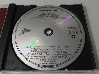 Bad English - Bad English (CD) | Near Mint (NM or M-)--