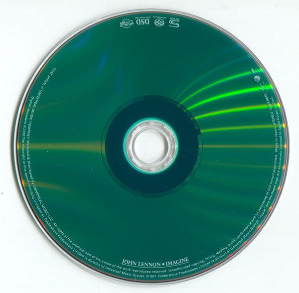 John Lennon - Imagine (SACD) *JAPANESE* | Near Mint (NM) Near Mint (NM)-