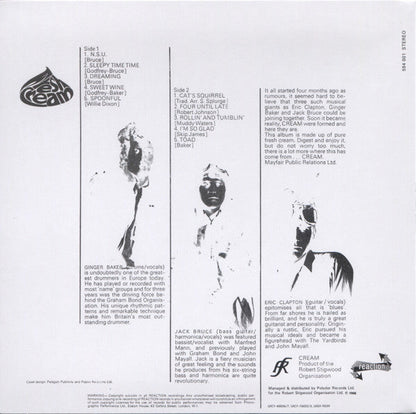 Cream (2) - Fresh Cream *DSD/JAPAN* | Near Mint (NM) Near Mint (NM)--