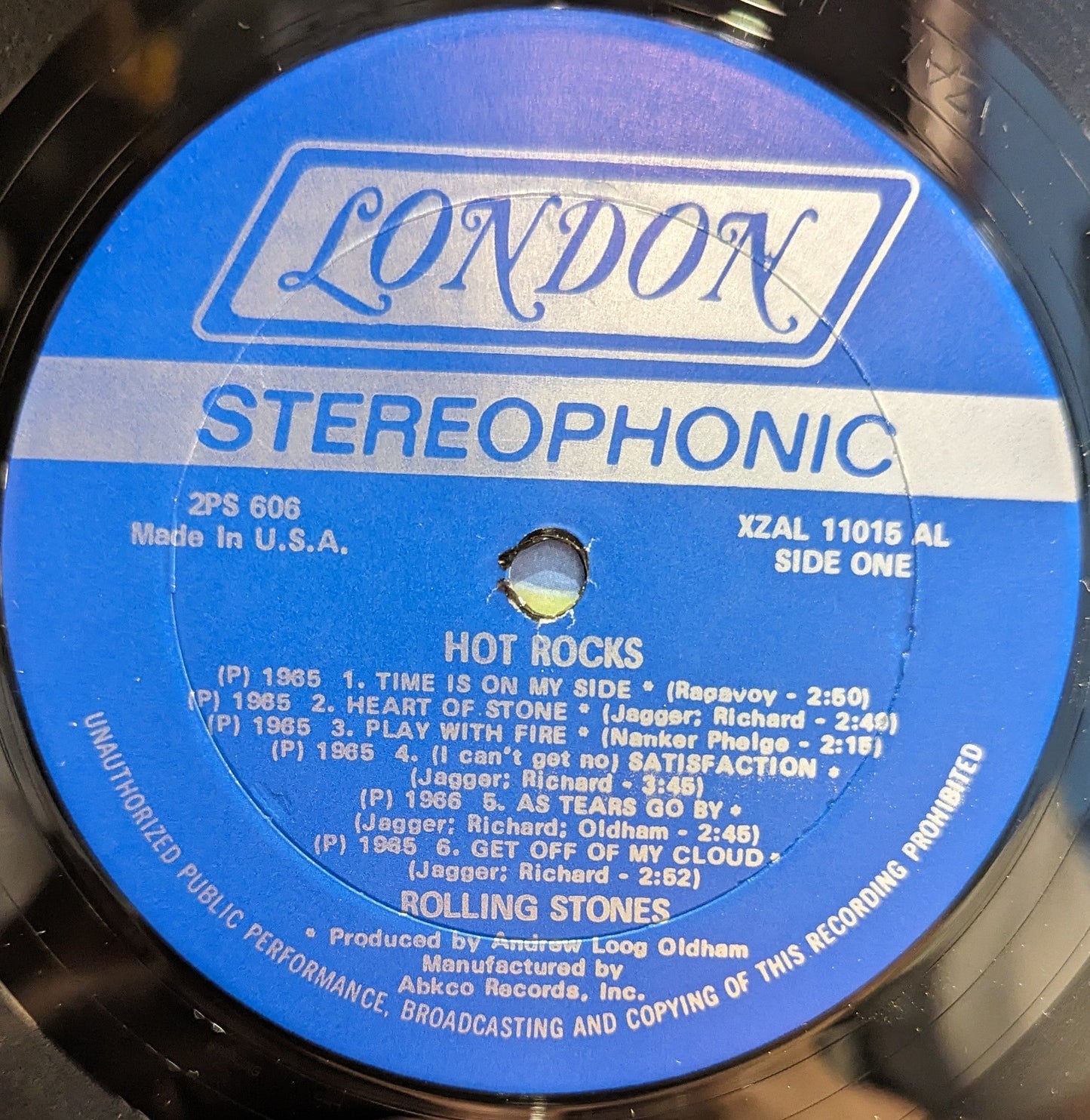 The Rolling Stones - Hot Rocks 1964-1971 *AL - AUDIO MANUFACTURING* | Near Mint (NM) Near Mint (NM)-