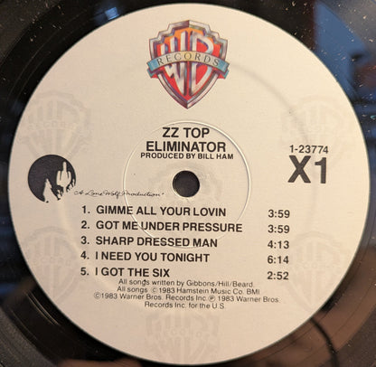 ZZ Top - Eliminator (VINYL) | Near Mint (NM) Near Mint (NM)-