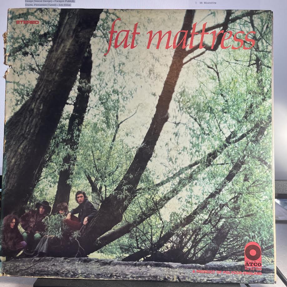Fat Mattress - Fat Mattress (VINYL) | Near Mint (NM) Very Good Plus (VG+)--
