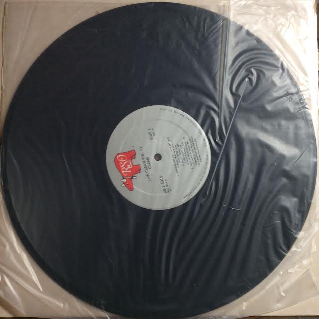 Cream (2) - Live Cream Volume II (VINYL) | Near Mint (NM) Very Good Plus (VG+)-