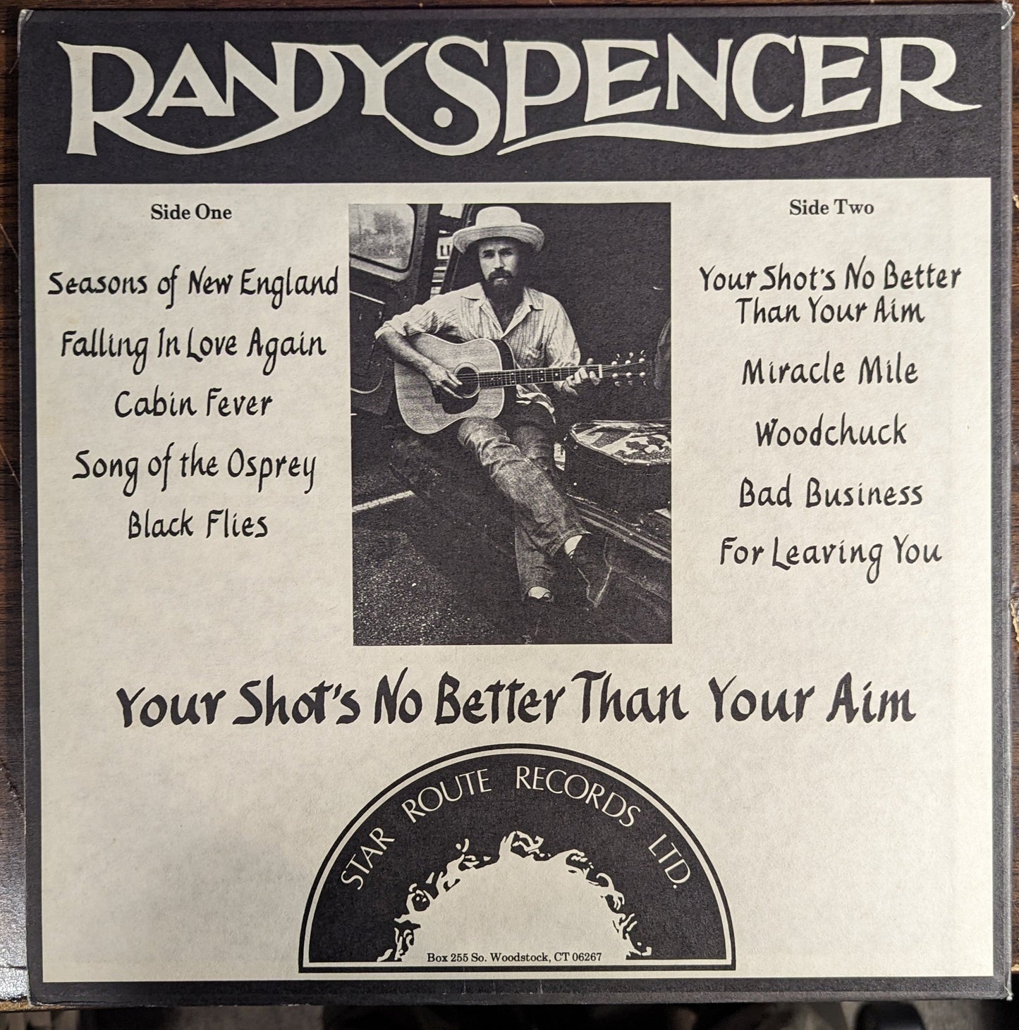 Randy Spencer (3) - Your Shot's No Better Than Your Aim | Near Mint (NM) Near Mint (NM)-