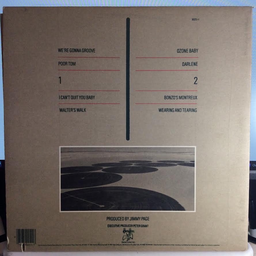 Led Zeppelin - Coda (VINYL) | Near Mint (NM) Excellent+ (EX+)-