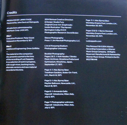 Led Zeppelin - Untitled (2xCD) | Near Mint (NM or M-)--