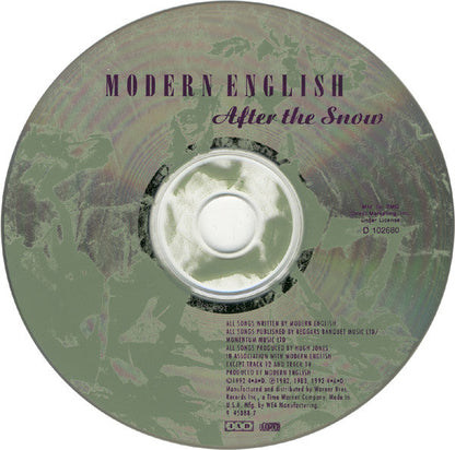 Modern English - After The Snow (CD) | Near Mint (NM) Near Mint (NM)-