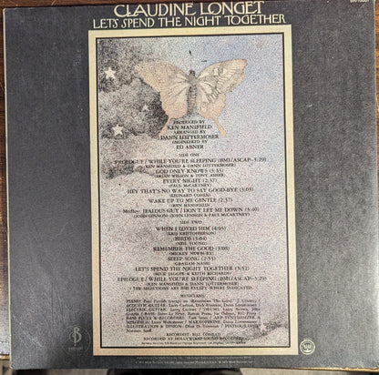 Claudine Longet - Let's Spend The Night Together | Near Mint (NM) Excellent (EX)-