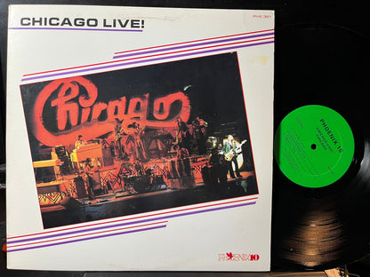 Chicago (2) - Chicago Live (VINYL) | Near Mint (NM) Excellent+ (EX+)-