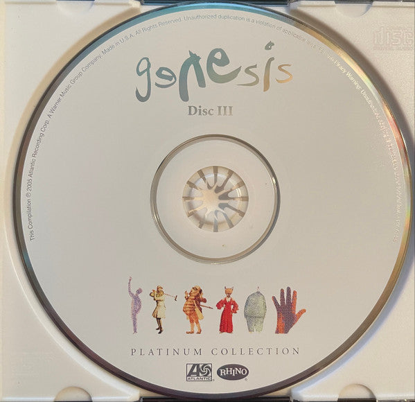 Genesis - Platinum Collection (3xCD) | Near Mint (NM) Near Mint (NM)-
