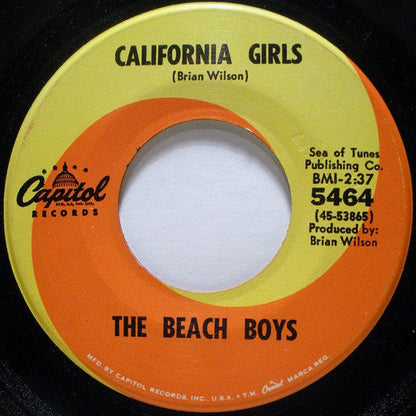 The Beach Boys - California Girls / Let Him Run Wild | Near Mint (NM) Near Mint (NM)-