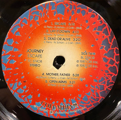 Journey - Escape | Near Mint (NM) Very Good (VG)-
