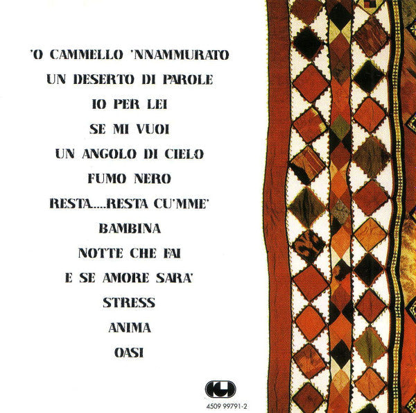 Pino Daniele - Non Calpestare I Fiori Nel Deserto (CD) | Near Mint (NM or M-)--
