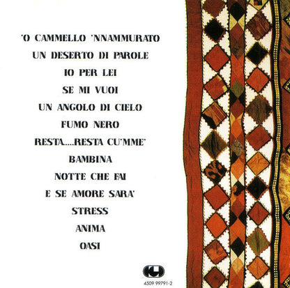 Pino Daniele - Non Calpestare I Fiori Nel Deserto (CD) | Near Mint (NM or M-)--