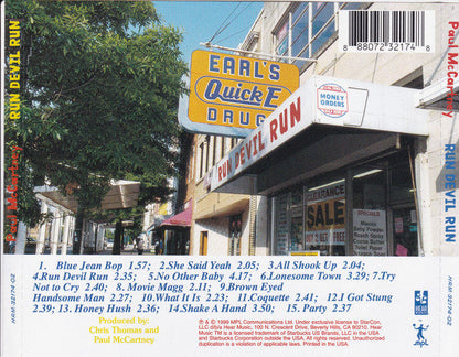 Paul McCartney - Run Devil Run (CD) | Near Mint (NM) Near Mint (NM)-