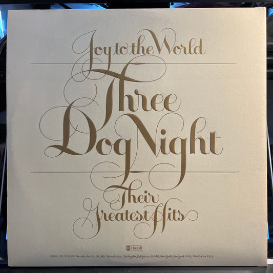 Three Dog Night - Joy To The World - Their Greatest Hits (VINYL) | Near Mint (NM) Near Mint (NM)-