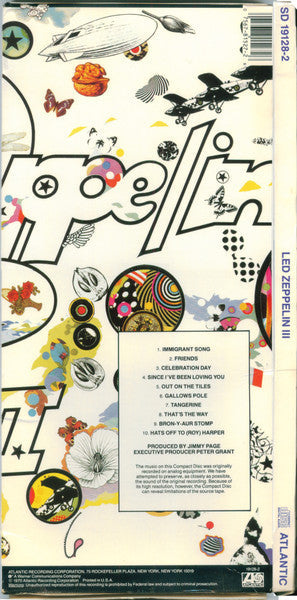 Led Zeppelin - Led Zeppelin III (CD) | Near Mint (NM or M-)--