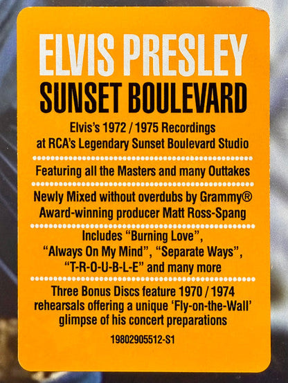 Elvis Presley - Sunset Boulevard (5xCD BOX) | Near Mint (NM) Near Mint (NM)-