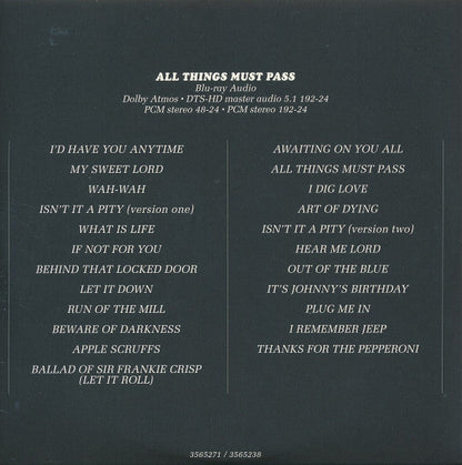 George Harrison - All Things Must Pass (50th Anniversary) (CD BOX SET) | Near Mint (NM) Near Mint (NM)--