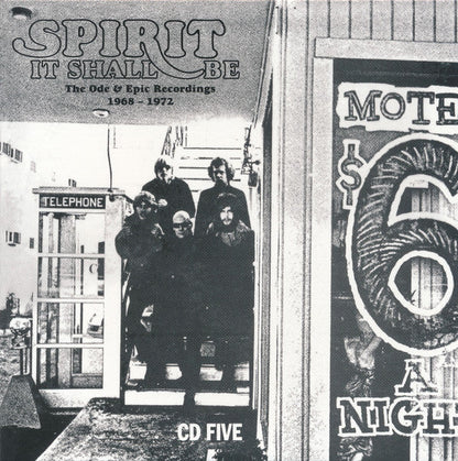 Spirit (8) - It Shall Be: The Ode & Epic Recordings 1968-1972 *5XCD BOX* | Excellent (EX) Near Mint (NM)--