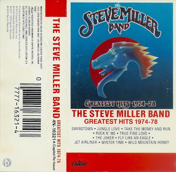 Steve Miller Band - Greatest Hits 1974-78 *CASSETTE* | Near Mint (NM) Near Mint (NM)-