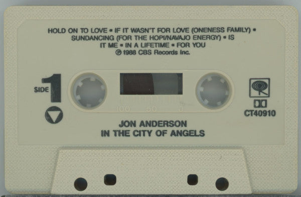 Jon Anderson - In The City Of Angels (CASS) | Near Mint (NM) Near Mint (NM)--