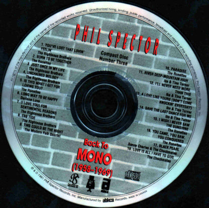 Back To Mono (1958-1969) (3xCD) | Near Mint (NM) Near Mint (NM)--