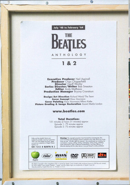 The Beatles - Anthology (5xDVD BOX) |-