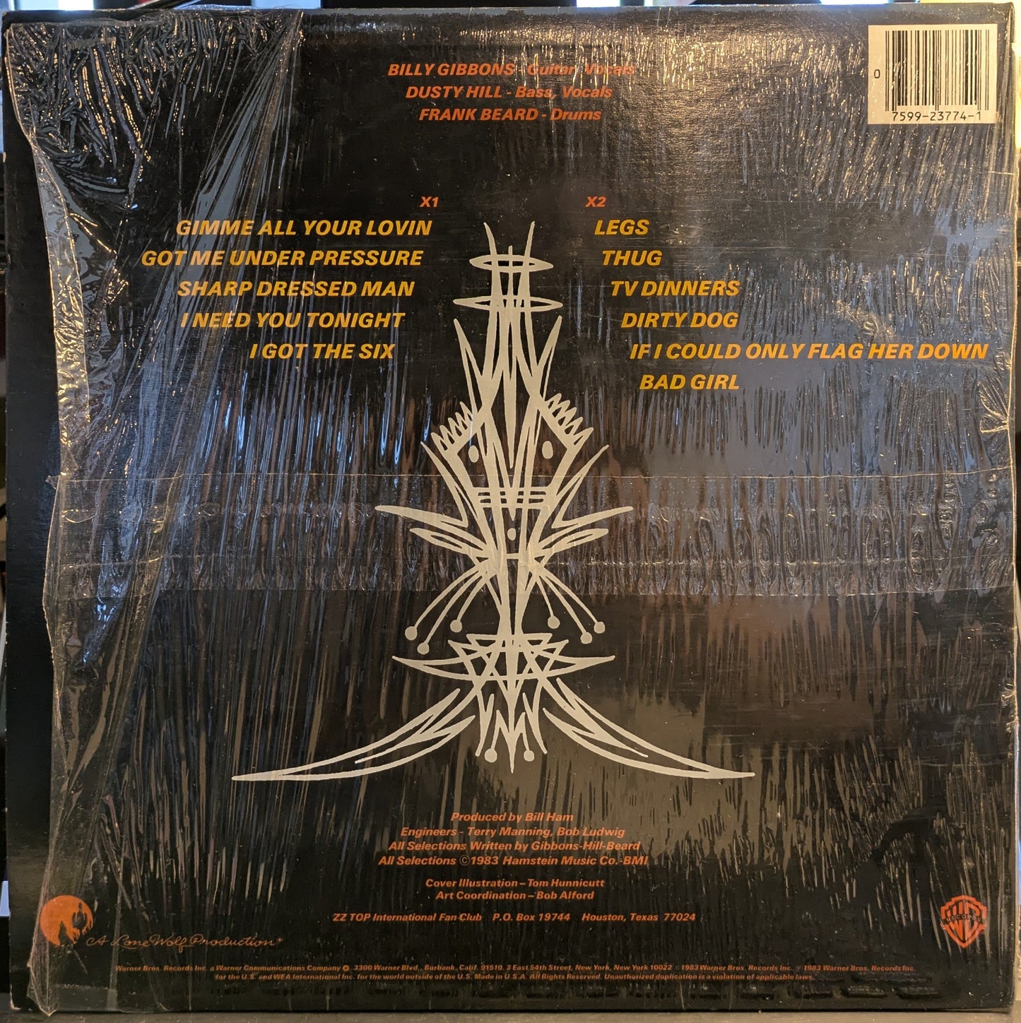 ZZ Top - Eliminator (VINYL) | Near Mint (NM) Near Mint (NM)-