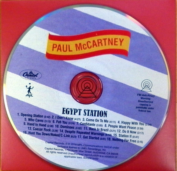 Paul McCartney - Egypt Station | Near Mint (NM) Near Mint (NM)--