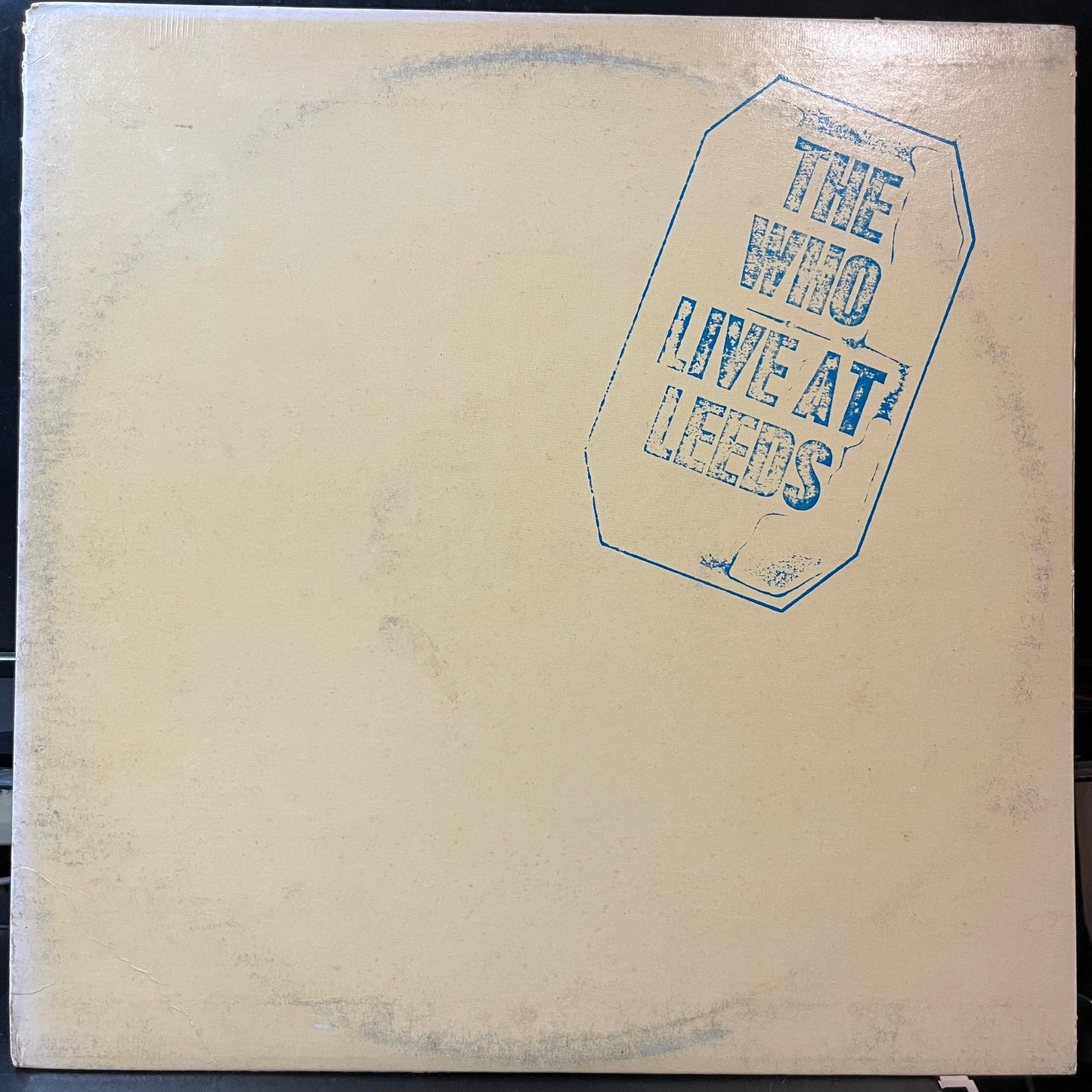 The Who - Live At Leeds (VINYL LP MCA MCA-2022 1973) | USED Near Mint (NM or M-) Very Good (VG)--