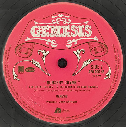 Genesis - Nursery Cryme (2xVINYL AUDIOPHILE) |--