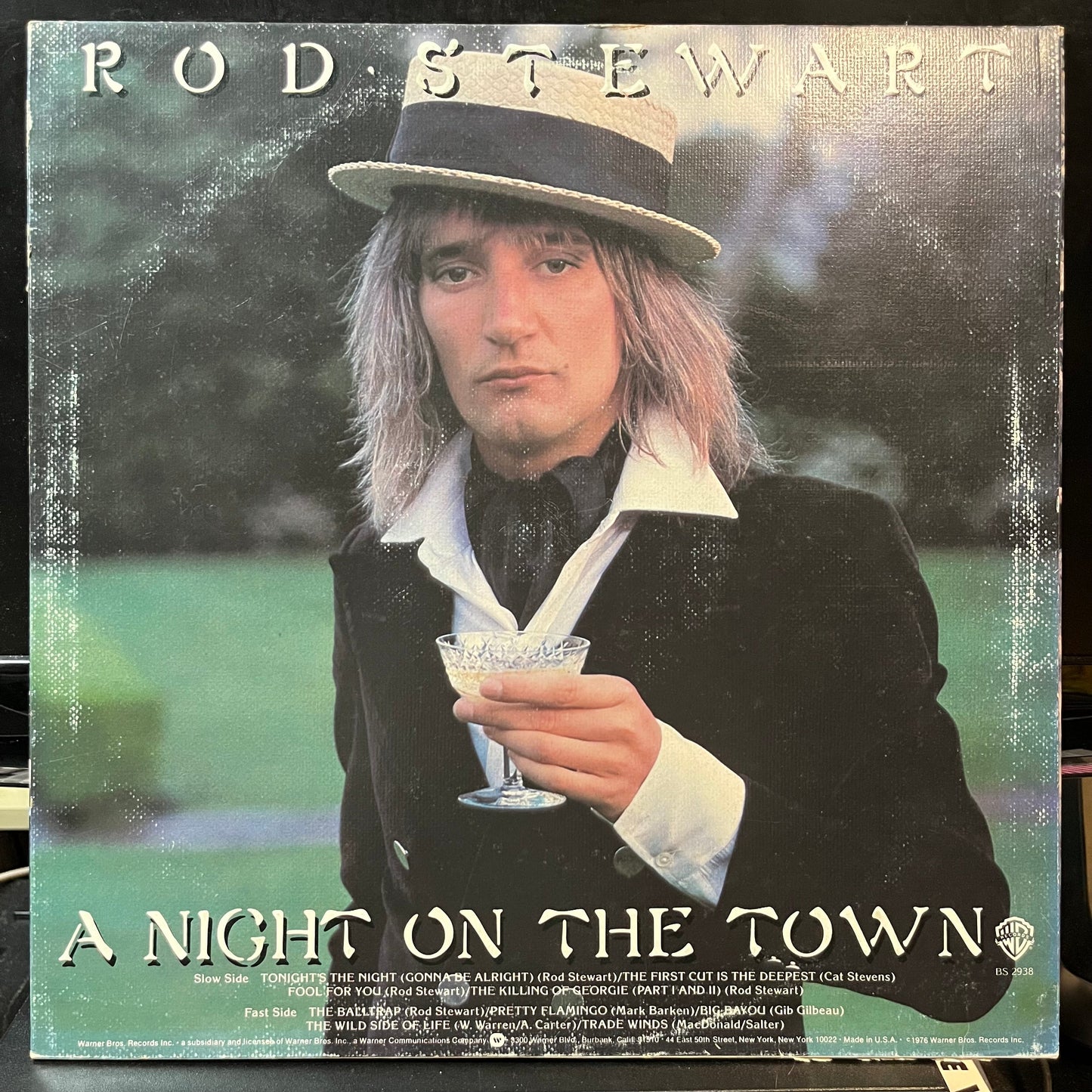 Rod Stewart - A Night On The Town (VINYL LP WARNER BROS. BS 2938 1976) | Near Mint (NM or M-) Excellent (EX)--